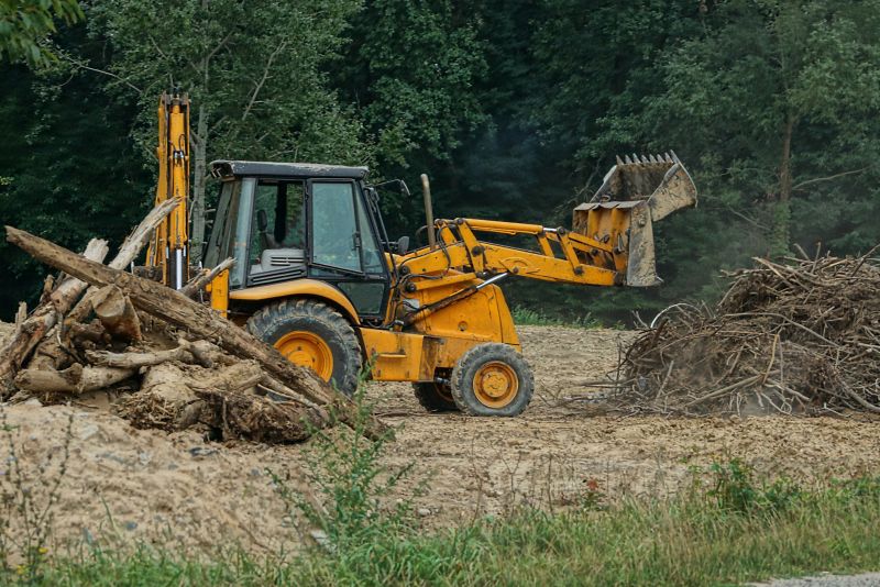 Heavy Machinery in Use