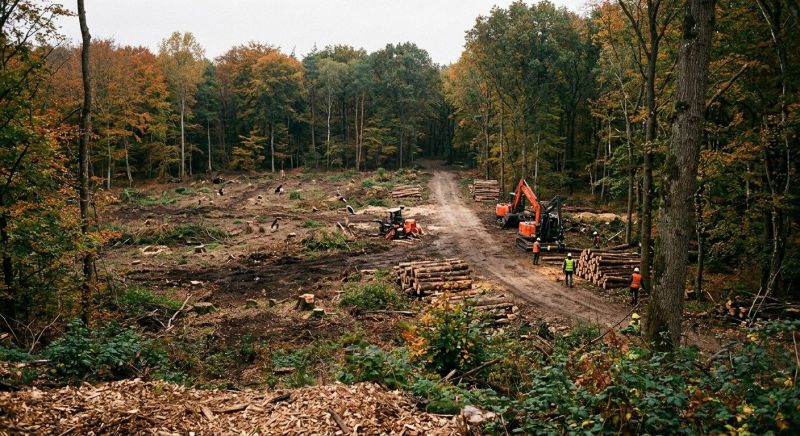 Trees Clearing in Cumming, GA