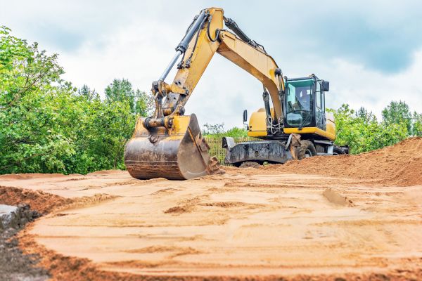 Grading Excavation